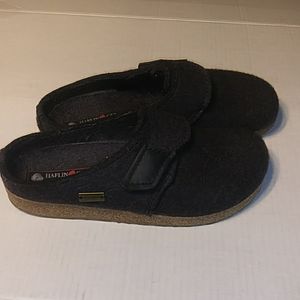 Haflinger wool clogs German slip ons sz41